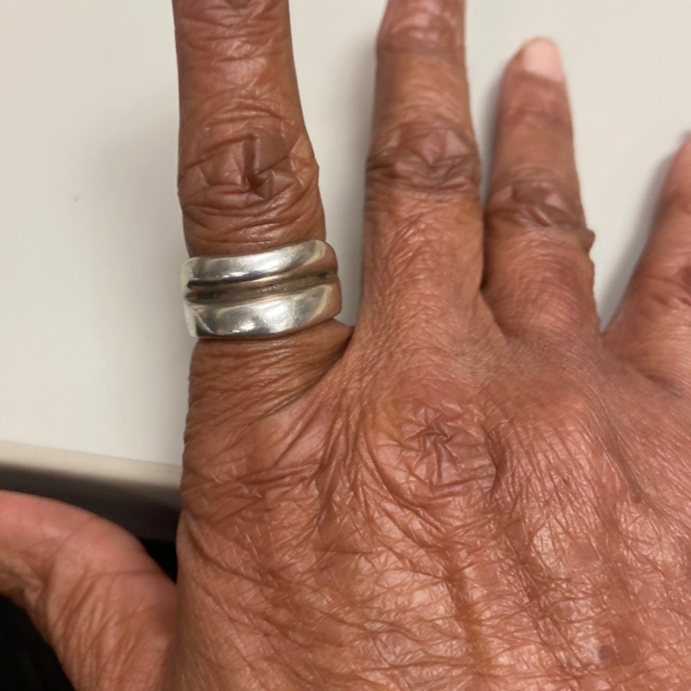 Solid Silver 925 Band - image 1